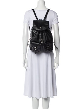 Saint Laurent Leather Backpack