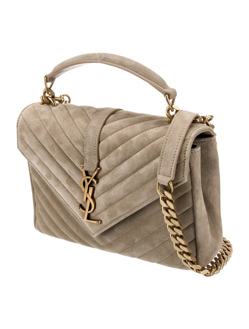 Saint Laurent Quilted College Medium 2023