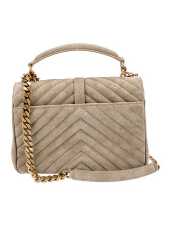 Saint Laurent Quilted College Medium 2023