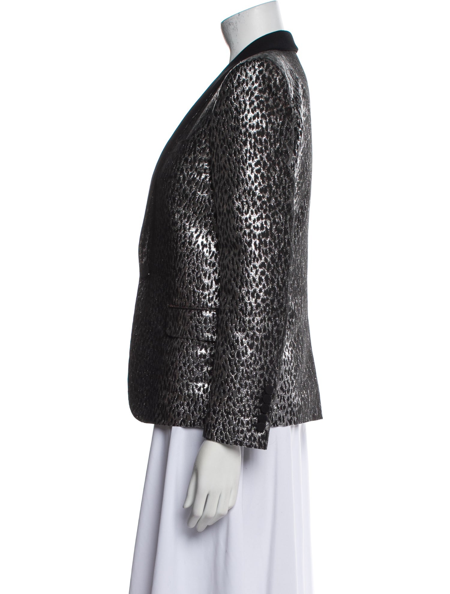 Saint Laurent Printed Blazer