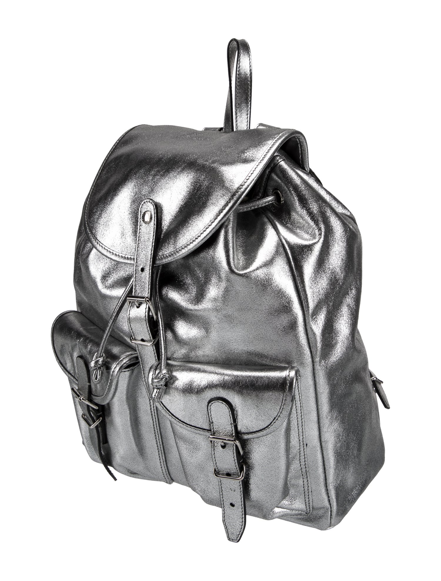 Saint Laurent Leather Backpack