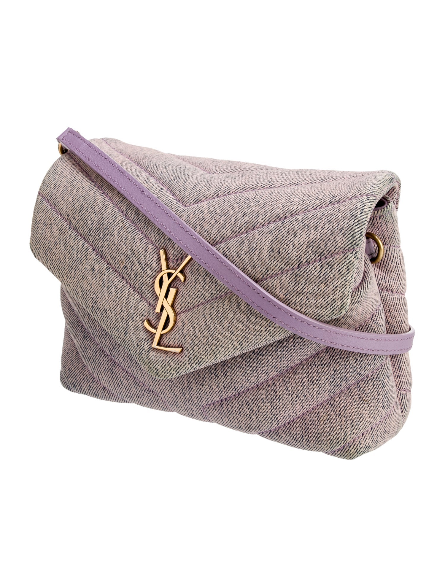 Saint Laurent Chevron Lou Lou Toy