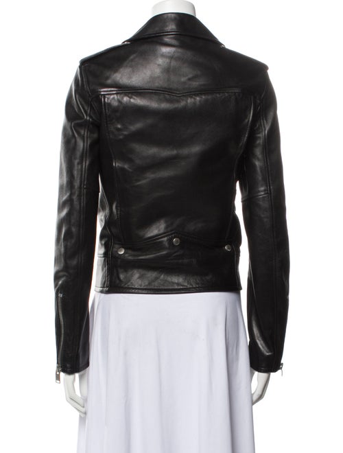 Saint Laurent Leather Biker Jacket
