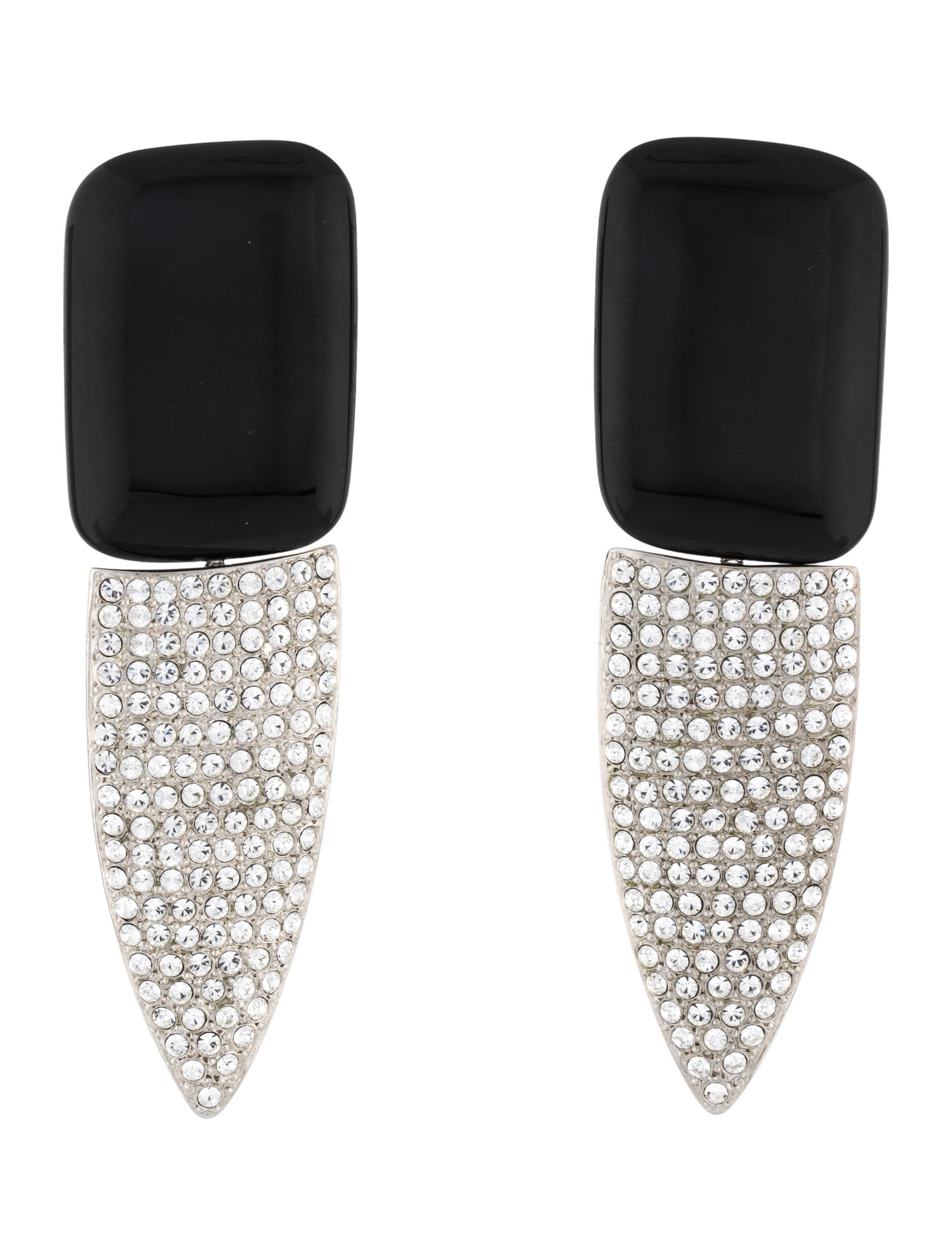SAINT LAURENT クリップオン シングルイヤリング Saint Laurent Clip-On | The RealReal