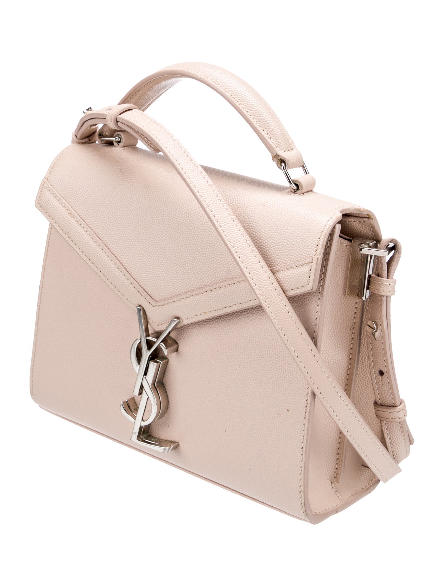 Saint Laurent Leather Cassandre Mini