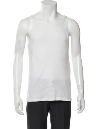 Saint Laurent 2023 Scoop Neck T-Shirt