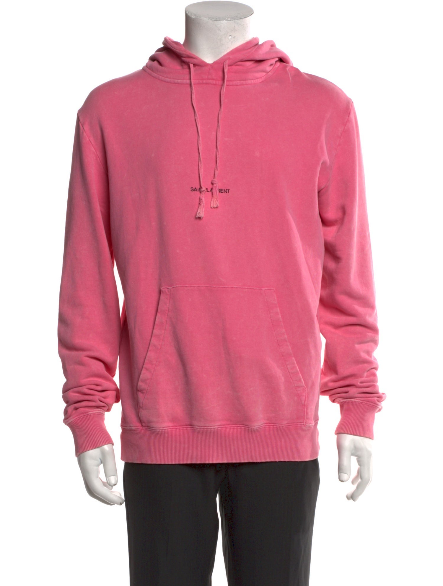 Saint Laurent 2018 Archive Logo Hoodie