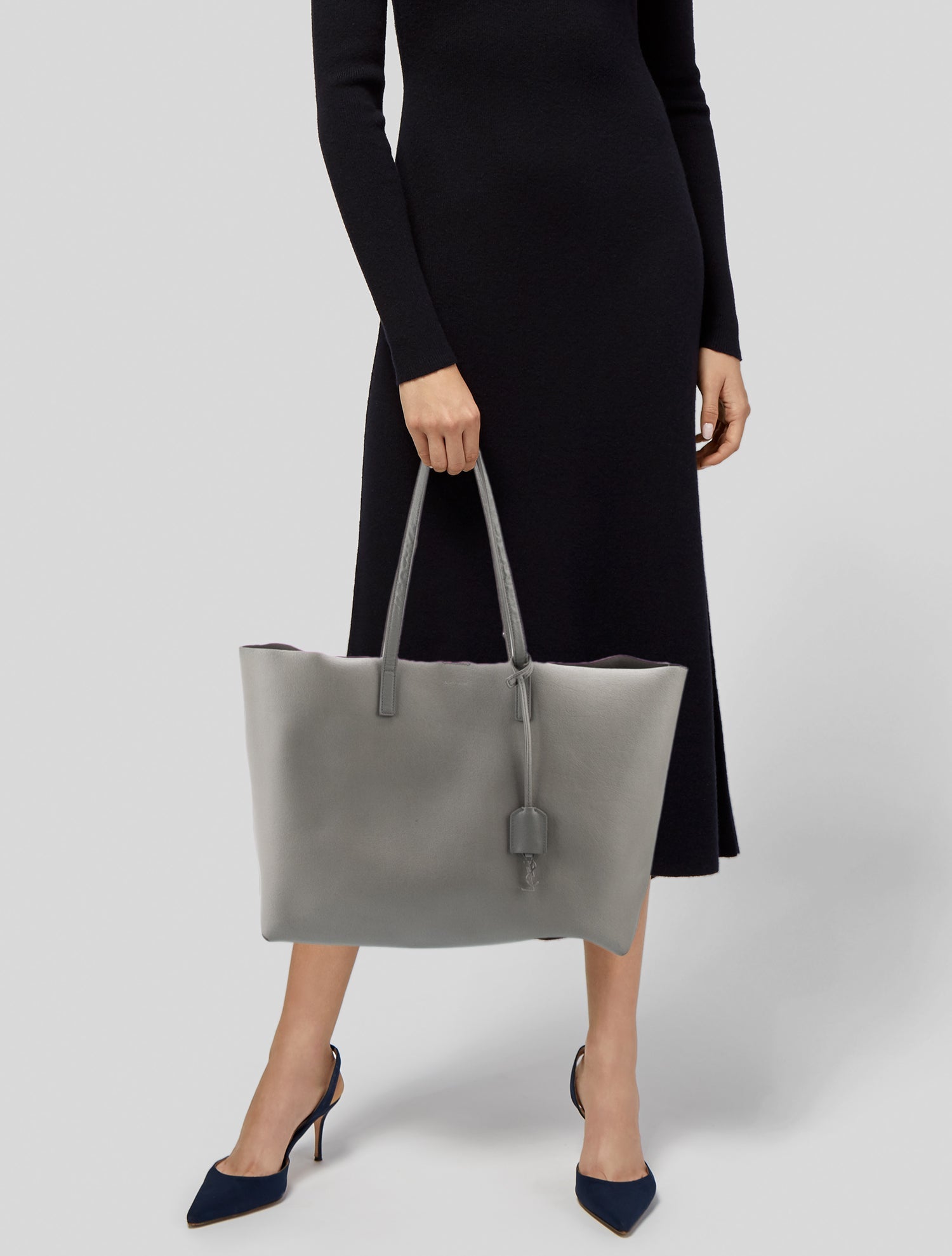 Saint Laurent Leather E/W Shopping East West 2022