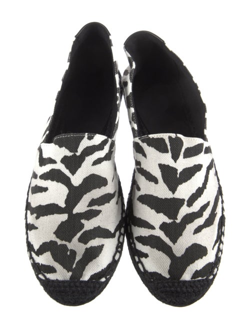 Saint Laurent Canvas Animal Print Loafers