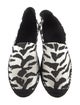 Saint Laurent Canvas Animal Print Loafers