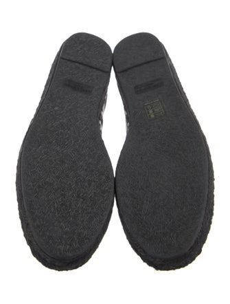 Saint Laurent Canvas Animal Print Loafers