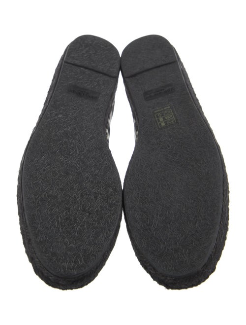 Saint Laurent Canvas Animal Print Loafers