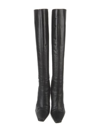 Saint Laurent Leather Boots