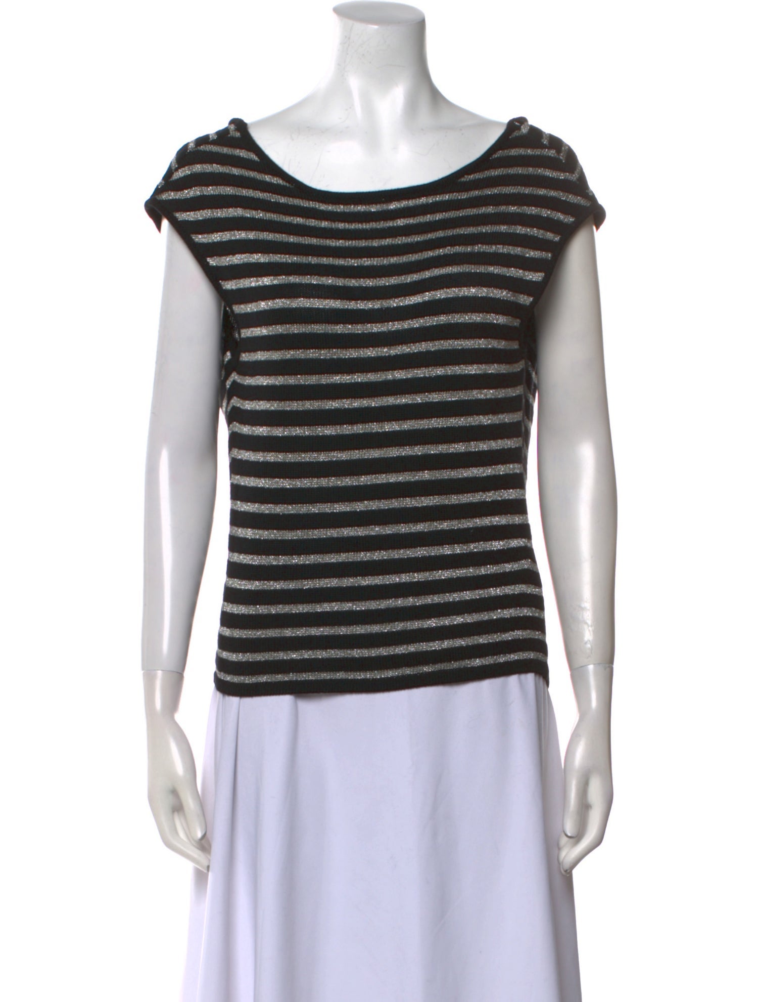 Saint Laurent Virgin Wool Striped Sweater w/ Tags