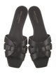 Saint Laurent Leather Slides