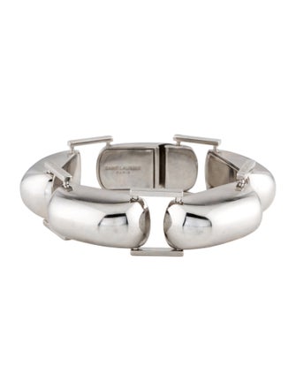 Saint Laurent Link Cuff Bracelet