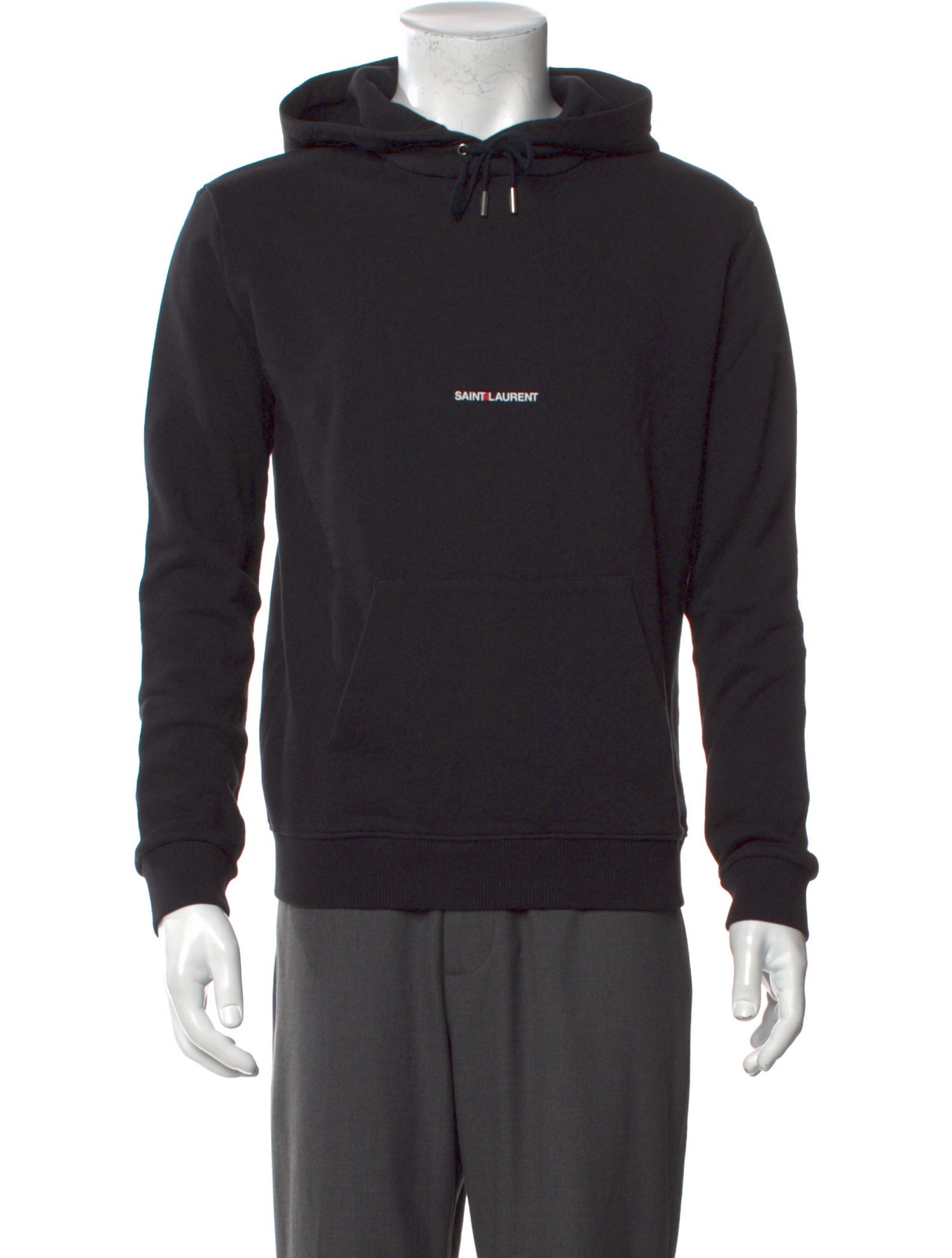 Saint Laurent 2017 Archive Logo Hoodie