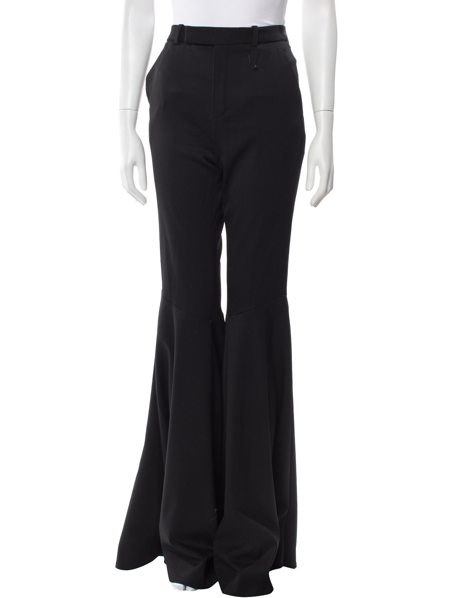 Saint Laurent Wool Wide Leg Pants w/ Tags