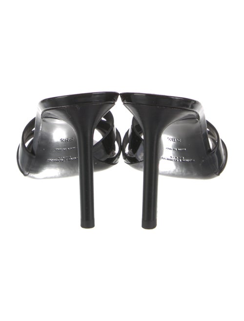 Saint Laurent Patent Leather Slides
