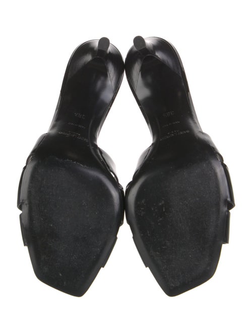 Saint Laurent Patent Leather Slides