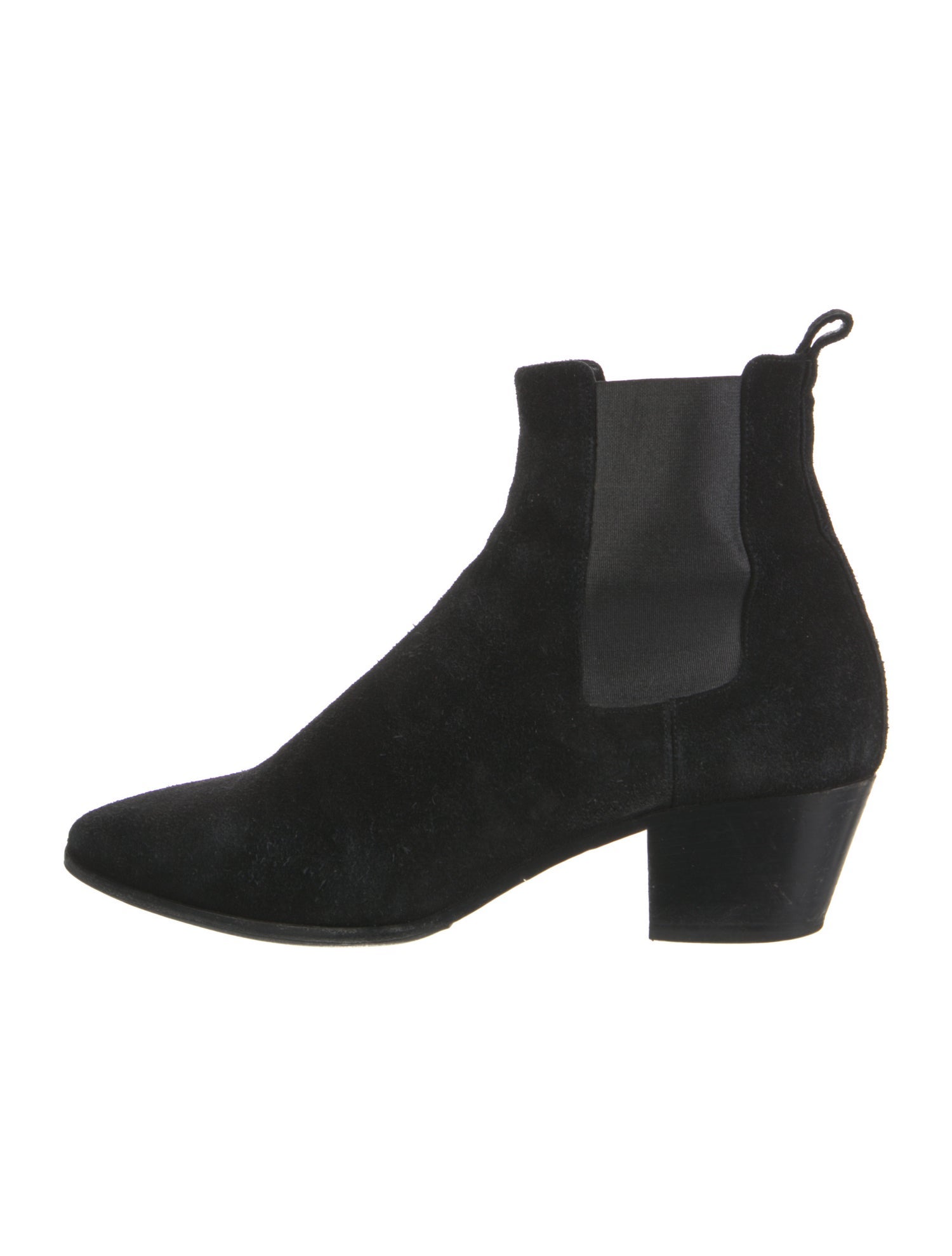 Saint Laurent Suede Chelsea Boots