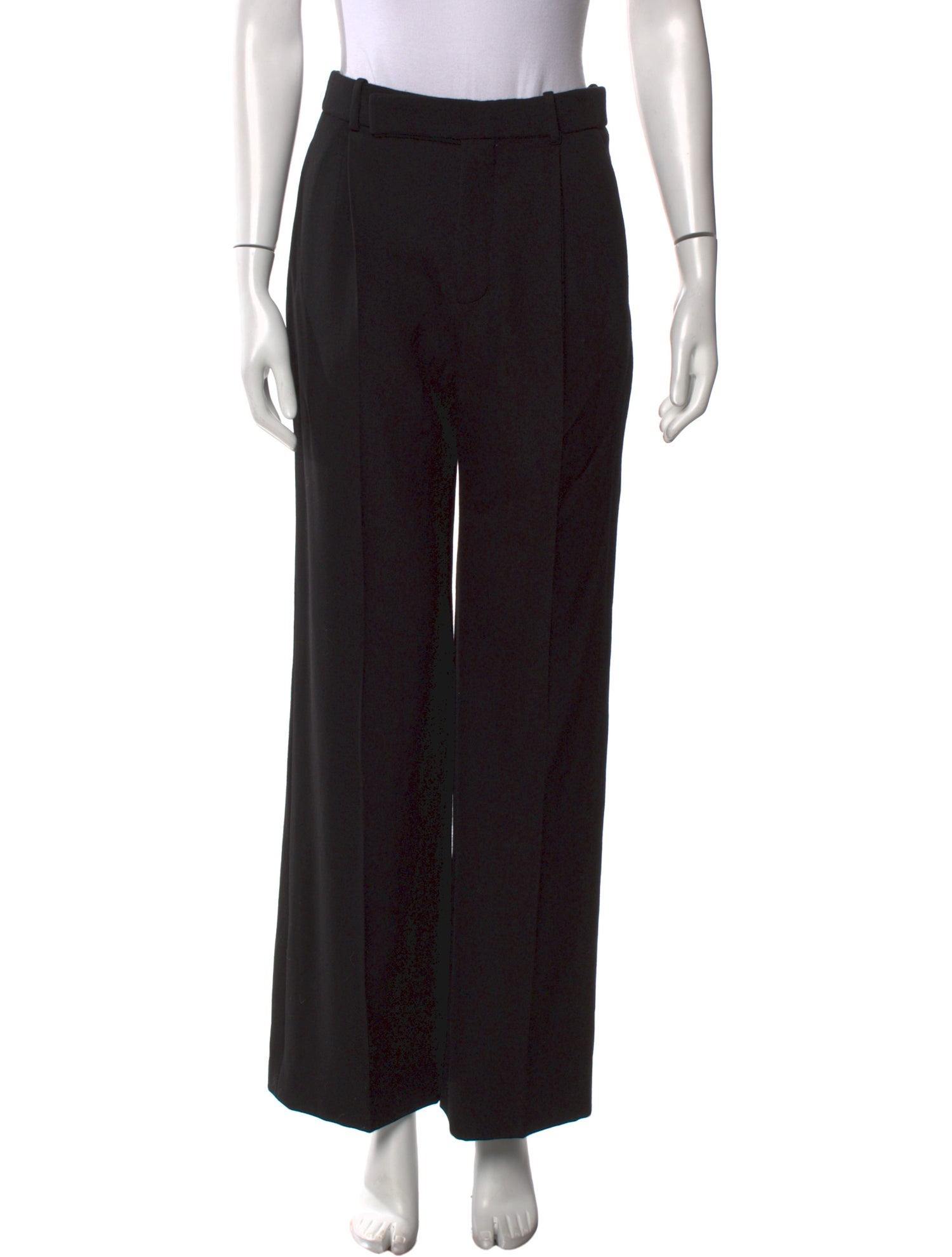Saint Laurent Wool Wide Leg Pants