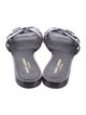 Saint Laurent Patent Leather Slides