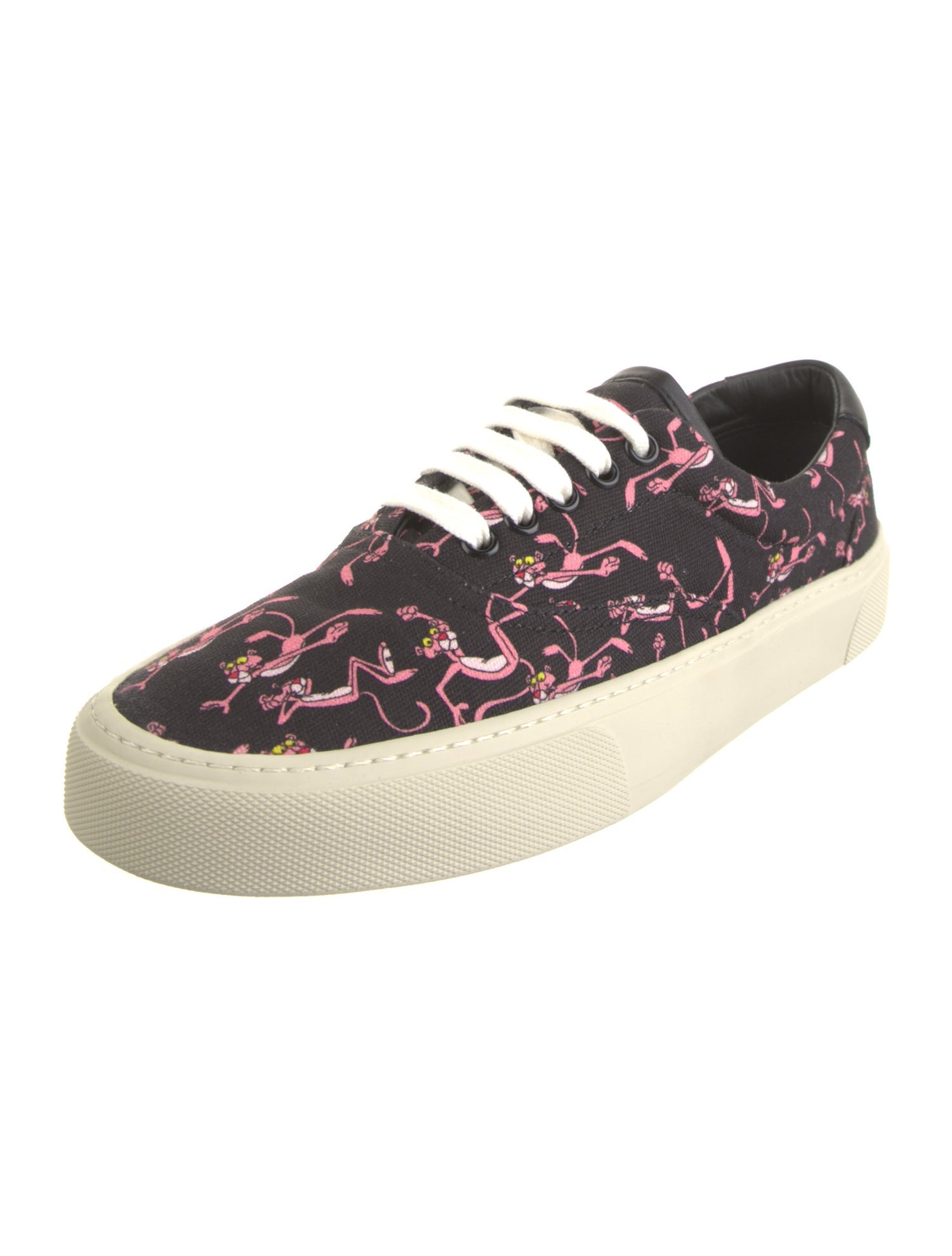 Saint Laurent Canvas Printed Sneakers