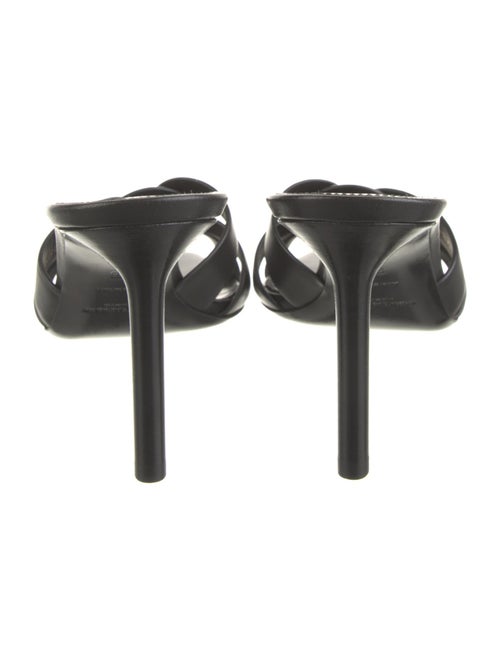 Saint Laurent Leather Slides