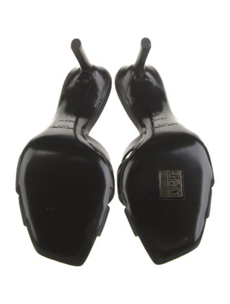 Saint Laurent Leather Slides