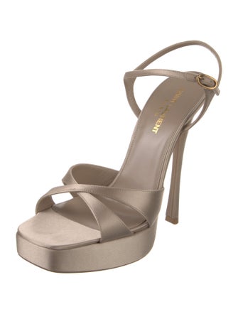 Saint Laurent Leather Sandals