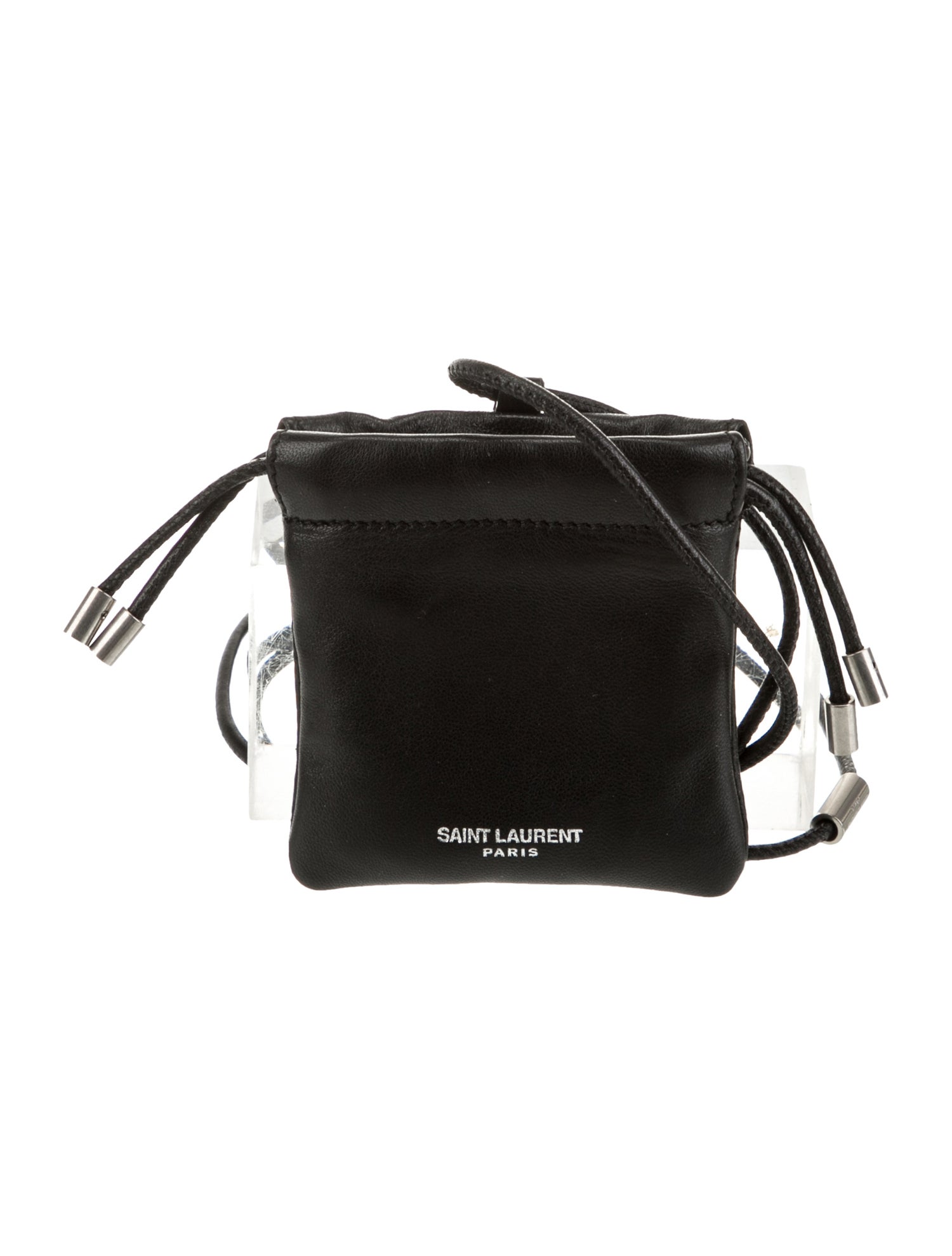 Saint Laurent Signature AirPods Crossbody Pouch Extra Mini 2023