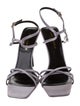 Saint Laurent Satin Sandals