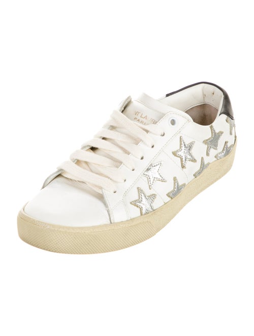 Saint Laurent Leather Sneakers