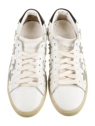 Saint Laurent Leather Sneakers