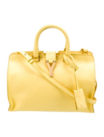 Saint Laurent Leather Y Cabas Small