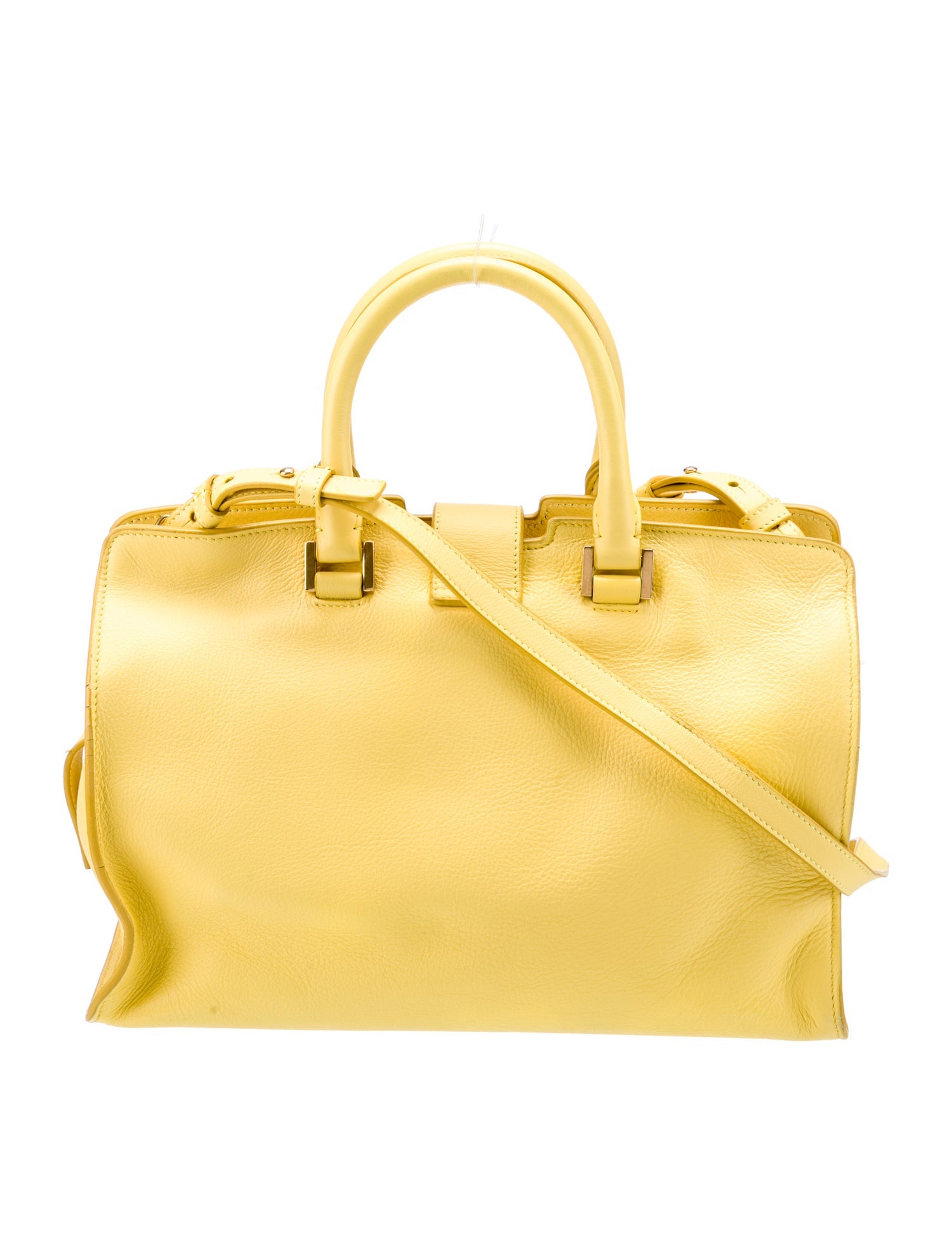 Saint Laurent Leather Y Cabas Small