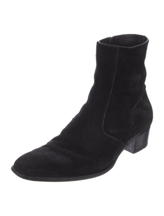 Saint Laurent Suede Boots