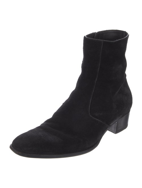 Saint Laurent Suede Boots