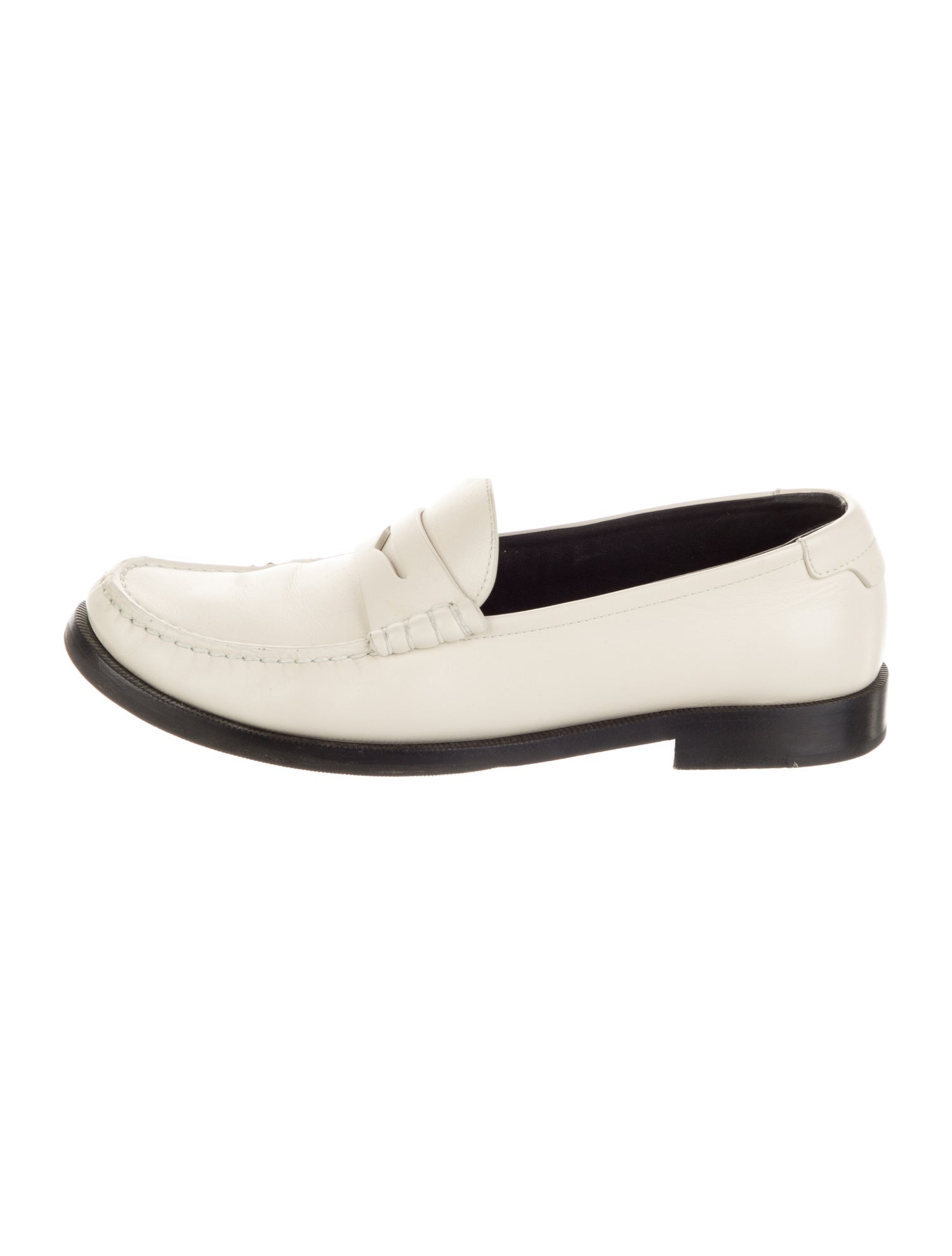 Saint Laurent Leather Loafers