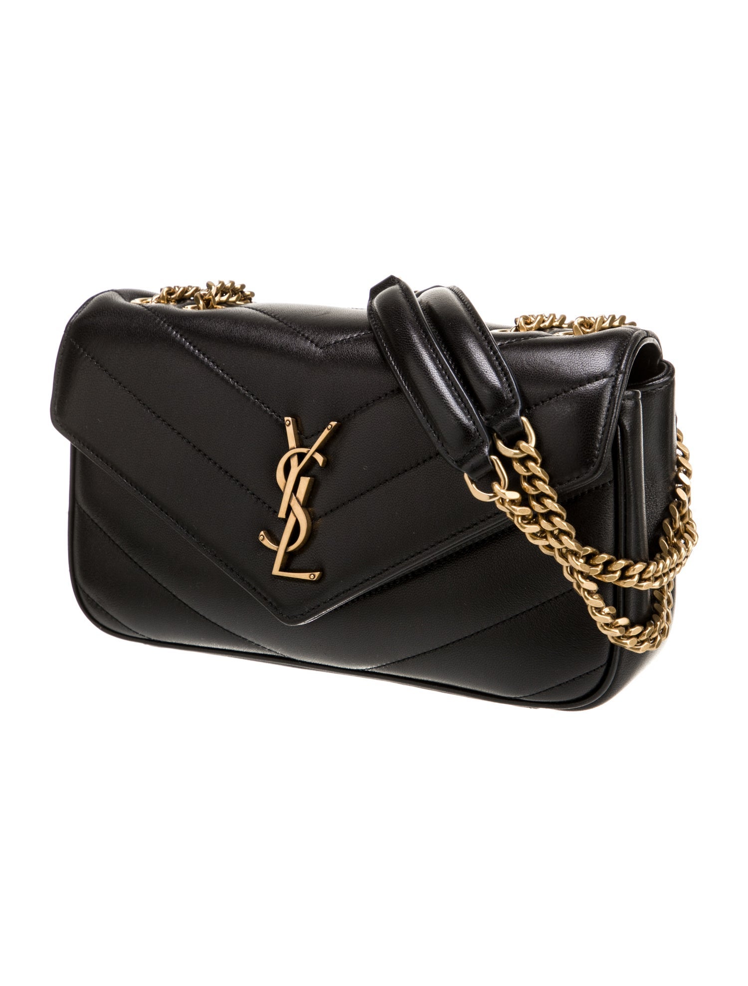 ショルダーバッグ・ポシェット SAINT LAURENT Loulou Small leather shoulder bag Saint Laurent Loulou Small YSL Shoulder Bag in Quilted