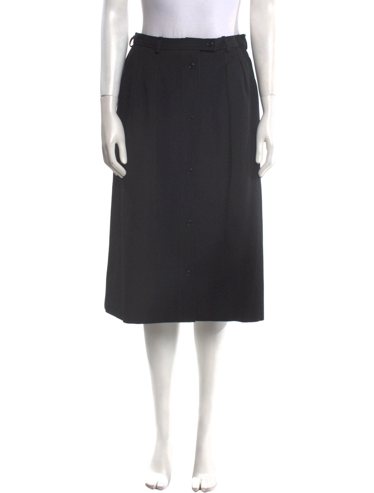 Yves Saint Laurent Rive Gauche Vintage Knee-Length Skirt
