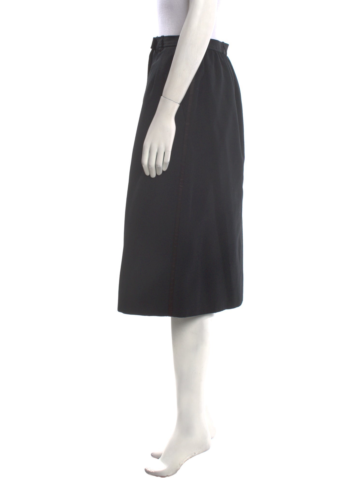 Yves Saint Laurent Rive Gauche Vintage Knee-Length Skirt