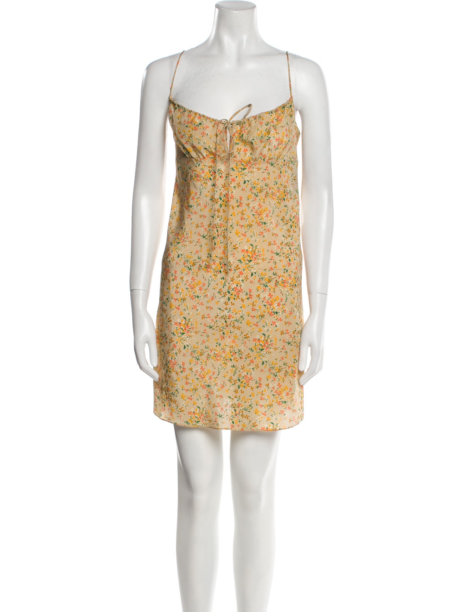 Saint Laurent Silk Mini Dress