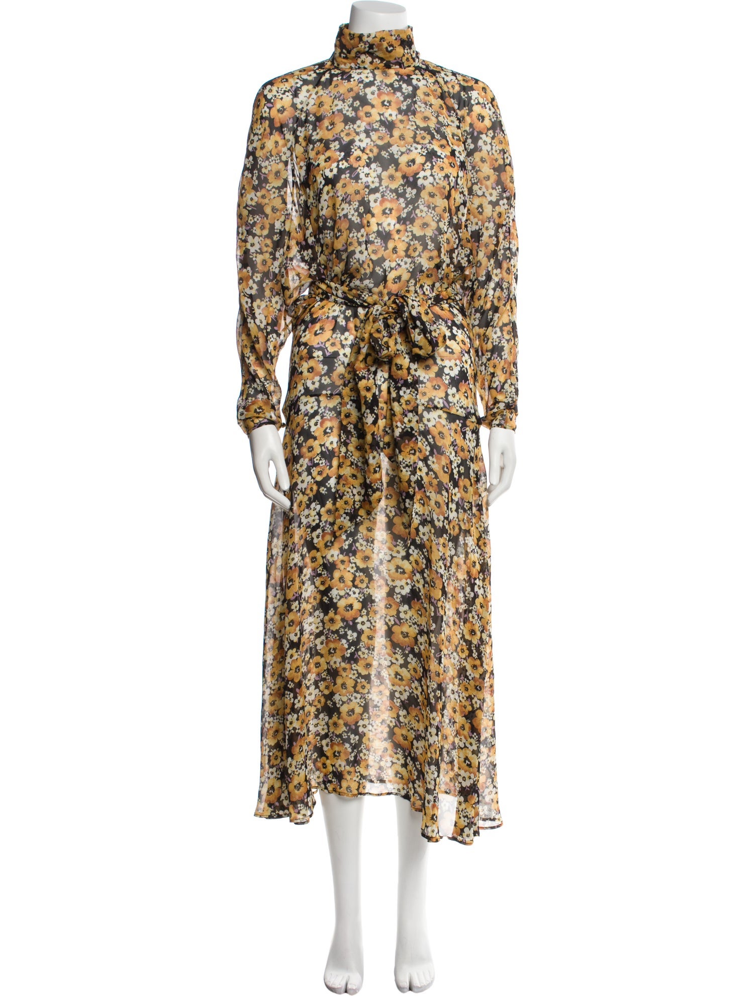 Saint Laurent 2021 Long Dress