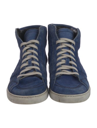 Saint Laurent Suede Sneakers