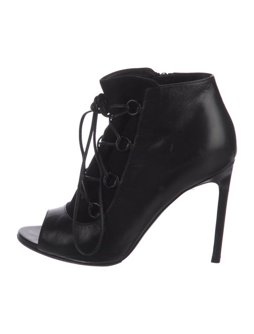 Saint Laurent Leather T-Strap Pumps