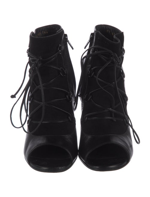 Saint Laurent Leather T-Strap Pumps