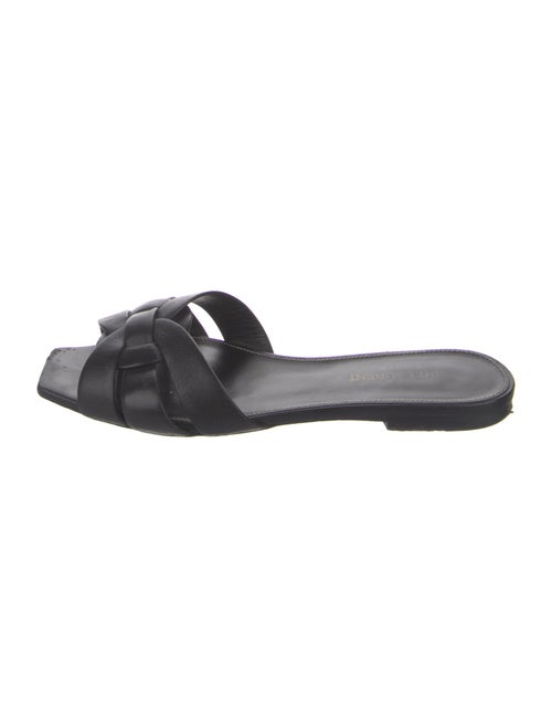 Saint Laurent Leather Slides
