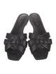 Saint Laurent Leather Slides